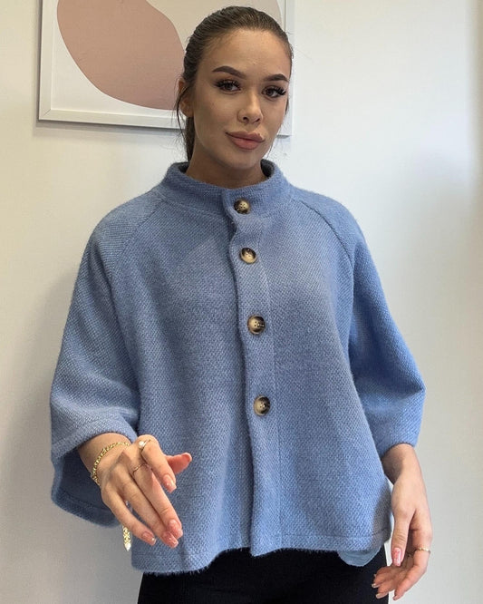 Mavi, Kısa Kaşe Kaban