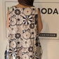 Bej, %100 Pamuk, Çiçekli, Cepli, İtalyan Elbise / STD Beden-38/46