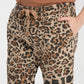 Camel, Leopar Desenli, Beli Lastikli, Cepli, Jogger Pantolon