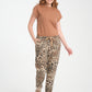 Camel, Leopar Desenli, Beli Lastikli, Cepli, Jogger Pantolon